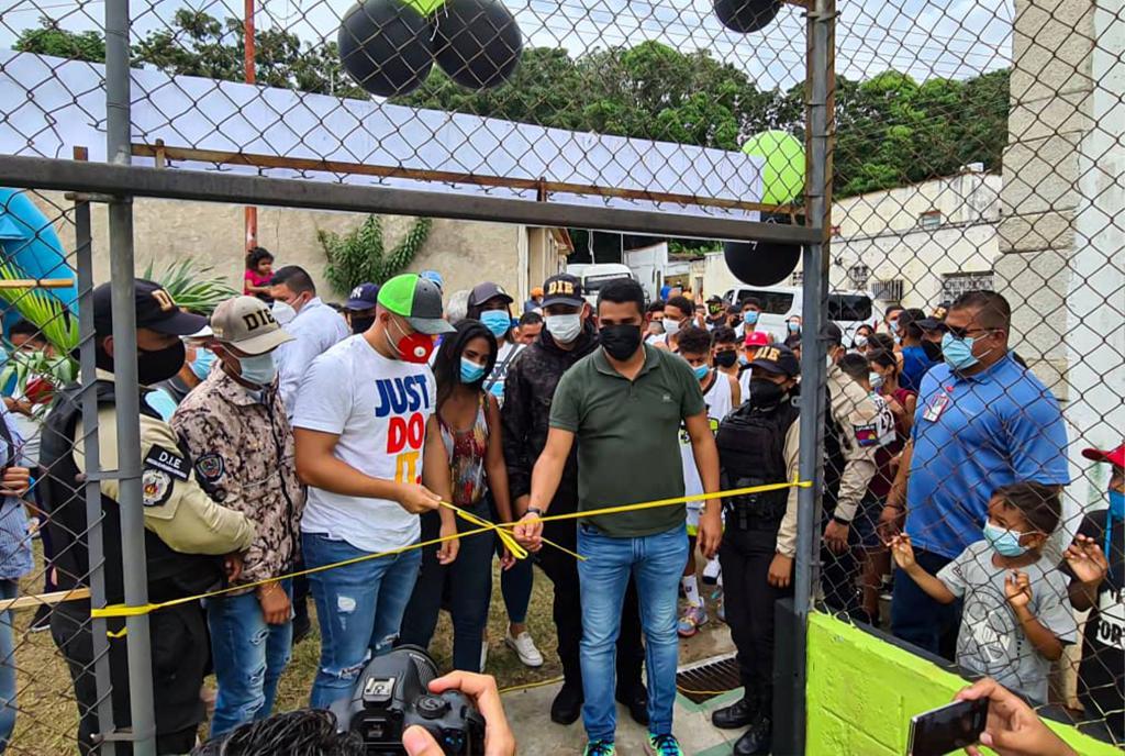 Reinauguración cancha Inagoanagoa