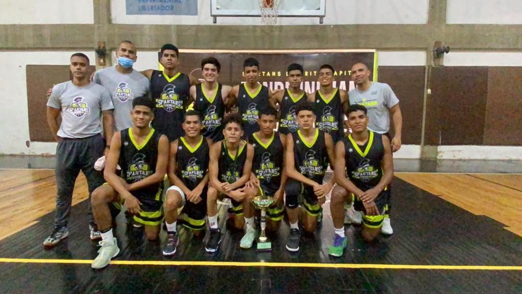 Spartans A - Campeones de los Juegos Distritales 2021 - Categoría Juvenil